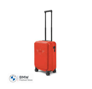 80225B320E1 MINI Suitcase Cabin Trolley Spinner Wing Logo Debossed Hard Case - Rebel Red - 80225B320E1
