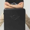 MINI Suitcase Debossed Wing Logo Trolley 76L - Black - 80225B320E3