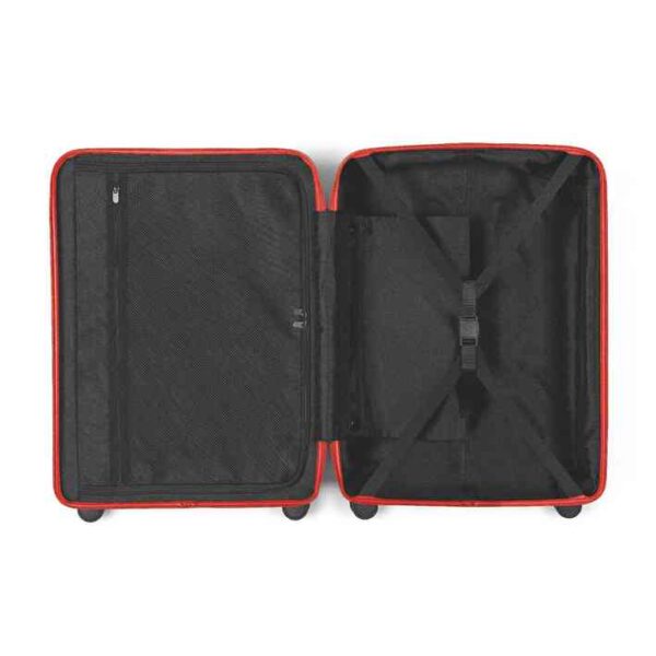 MINI Suitcase Debossed Wing Logo Trolley 76L - Rebel Red - 80225B320E4
