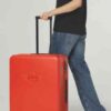 MINI Suitcase Debossed Wing Logo Trolley 76L - Rebel Red - 80225B320E4