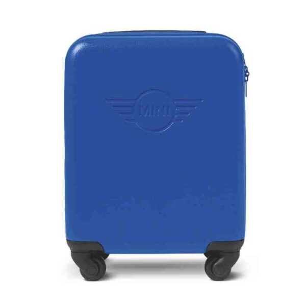 MINI Suitcase Childrens Kids Debossed Wing Logo Trolley - Blazing Blue - 80225B320E5