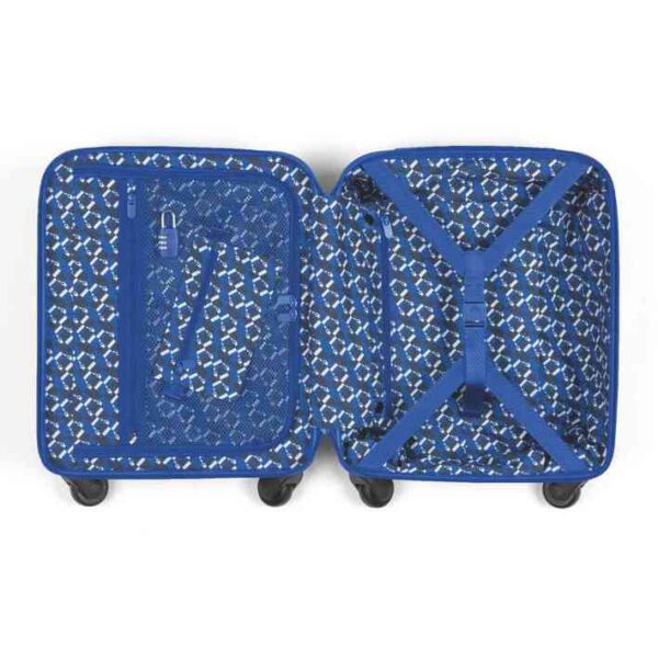 MINI Suitcase Childrens Kids Debossed Wing Logo Trolley - Blazing Blue - 80225B320E5