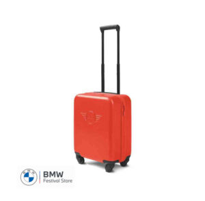 80225B320E6 MINI Suitcase Childrens Kids Debossed Wing Logo Trolley - Rebel Red - 80225B320E6
