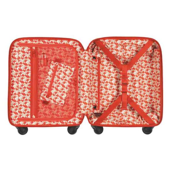 MINI Suitcase Childrens Kids Debossed Wing Logo Trolley - Rebel Red - 80225B320E6