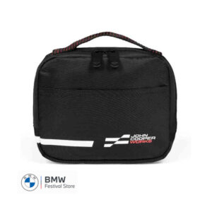 80225B54F30 MINI Bag JCW Logo Pouch Black Two Way Waterproof Zipper - 80215B54F30