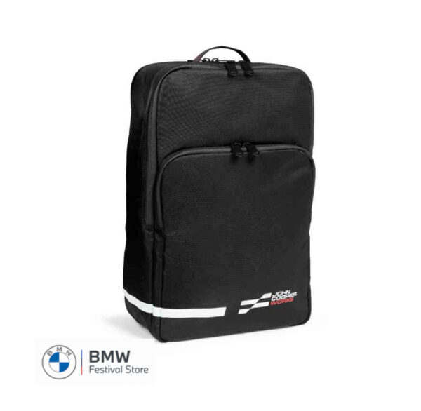 MINI Bag JCW logo backpack - Black - 80225B54F31