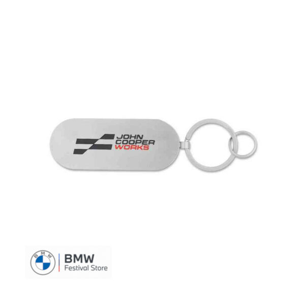 80225B54F34 MINI Keyring JCW Keychain with MINI JCW logo - 80275B54F34