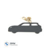 MINI Keyring Cooper Charm Key Chain - Black - 80235A51692
