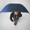 MINI Umbrella Walking Stick Car Face Detail - Indigo and Blazing Blue - 80235B320F5