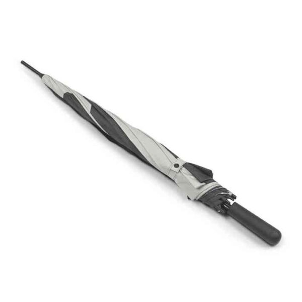 MINI Umbrella Walking Stick Car Face Detail - Black and Grey - 80235B320F6