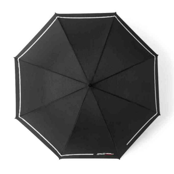 MINI Umbrella JCW Logo Walking Stick Black Push Button - 80235B54F38