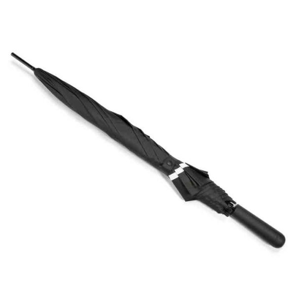 MINI Umbrella JCW Logo Walking Stick Black Push Button - 80235B54F38