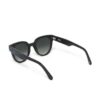 80255B32115-3 MINI Sunglasses Panto Cut-Out Black 3D Car Face - Dark Green Lenses - 80255B32115