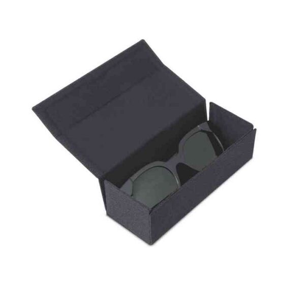 80255B32115-4 MINI Sunglasses Panto Cut-Out Black 3D Car Face - Dark Green Lenses - 80255B32115