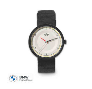 MINI Wrist Watch Definite Black 10 ATM Cell Battery Japanese Movement - 80265B32117