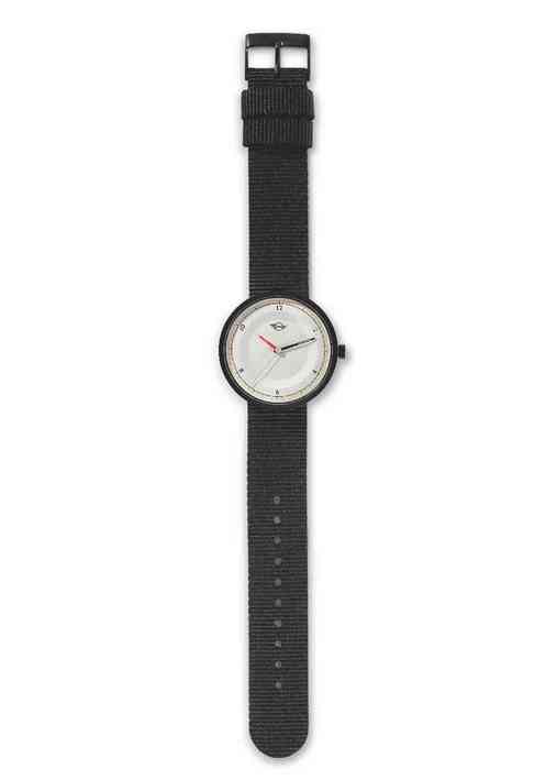 MINI Wrist Watch Definite Black 10 ATM Cell Battery Japanese Movement - 80265B32117