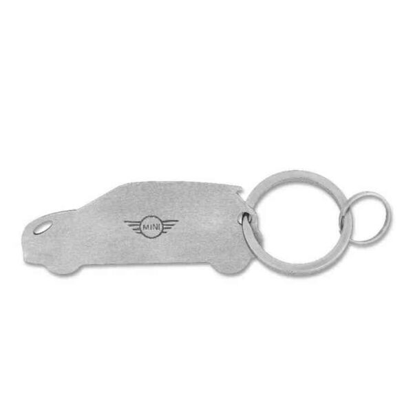 MINI Keyring Cooper Silver Stainless Steel - 80275B320E8