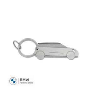80275B320E8 MINI Keyring Cooper Silver Stainless Steel - 80275B320E8