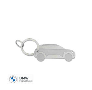 80275B320E9 MINI Keyring Aceman Silver Stainless Steel - 80275B320E9