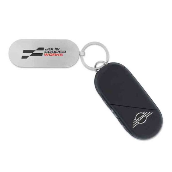 80275B54F34-3 MINI Keyring JCW Keychain with MINI JCW logo - 80275B54F34