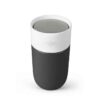 MINI Colour Block Travel Mug 300ml - Black and White - 80285B32106