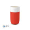 MINI Colour Block Travel Mug 300ml - Red and White - 80285B32107