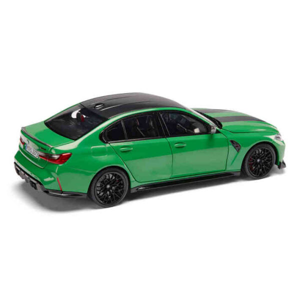 BMW Miniature M3 CS G80 Model Car 1:18 - Signal Green