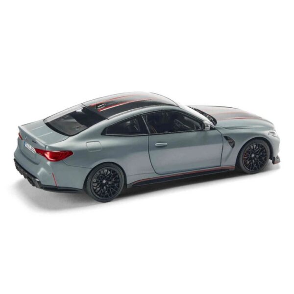 BMW Miniature M4 CSL G82  Model Car 1:18 - Brooklyn Grey