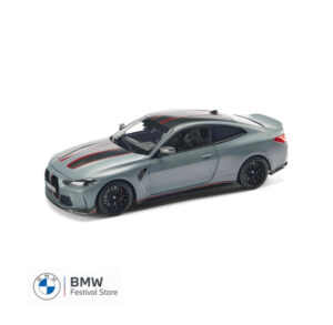 BMW Miniature M4 CSL G82  Model Car 1:18 - Brooklyn Grey