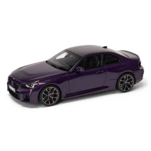 80435B319C0-1 BMW Miniature M2 G87 Model Car 1:18 - Twilight Purple Pearl Metallic