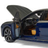 BMW Miniature i7 G70 Model Car 1:18 - Oxide Grey Blue
