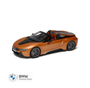 80435B5D027 BMW Miniature i8 Roadster Model Car 1:18 - Copper Metal