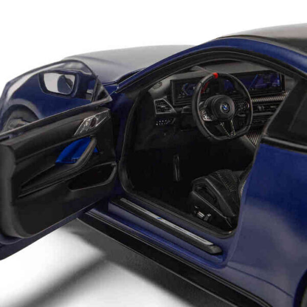 BMW Miniature M4 Coupe LCI G82 Model Car 1:18 - Frozen Blue