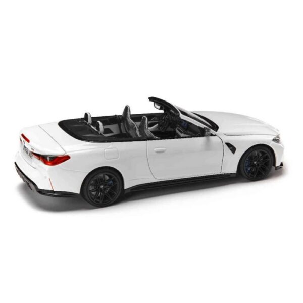 BMW Miniature M4 Cabriolet LCI (G83)  Model Car 1:18 - Alpine White