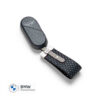 MINI Lanyard Key Ring - Black and Light Tan - 82205B30D97