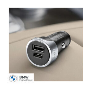 65412458286 BMW Charger Dual USB Charging Adaptor for Type A and Type C- 65412458286
