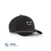 BMW Cap Genuine M Motorsport Baseball Cap Black Hat Adjustable Panel - 80165B5D0E6