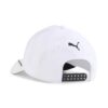 80165B5D0E7-2 BMW Cap Genuine M Motorsport Baseball Cap White Hat Adjustable Panel - 80165B5D0E7