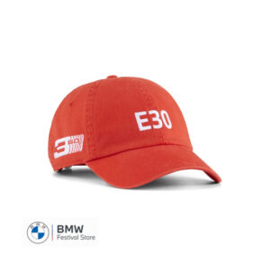 80165B7E206 BMW Cap 50Year 3 Series Dad E30 Cap - Red - 80165B7E206